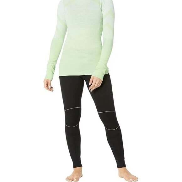 Smartwool Intraknit Thermal Max Merino Base Layer Bottom Women's SM Pants Black - Picture 2 of 5